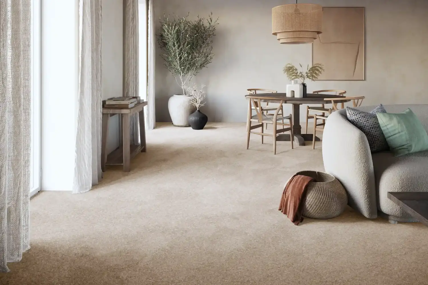 Glow Wall to Wall Carpet-Camel