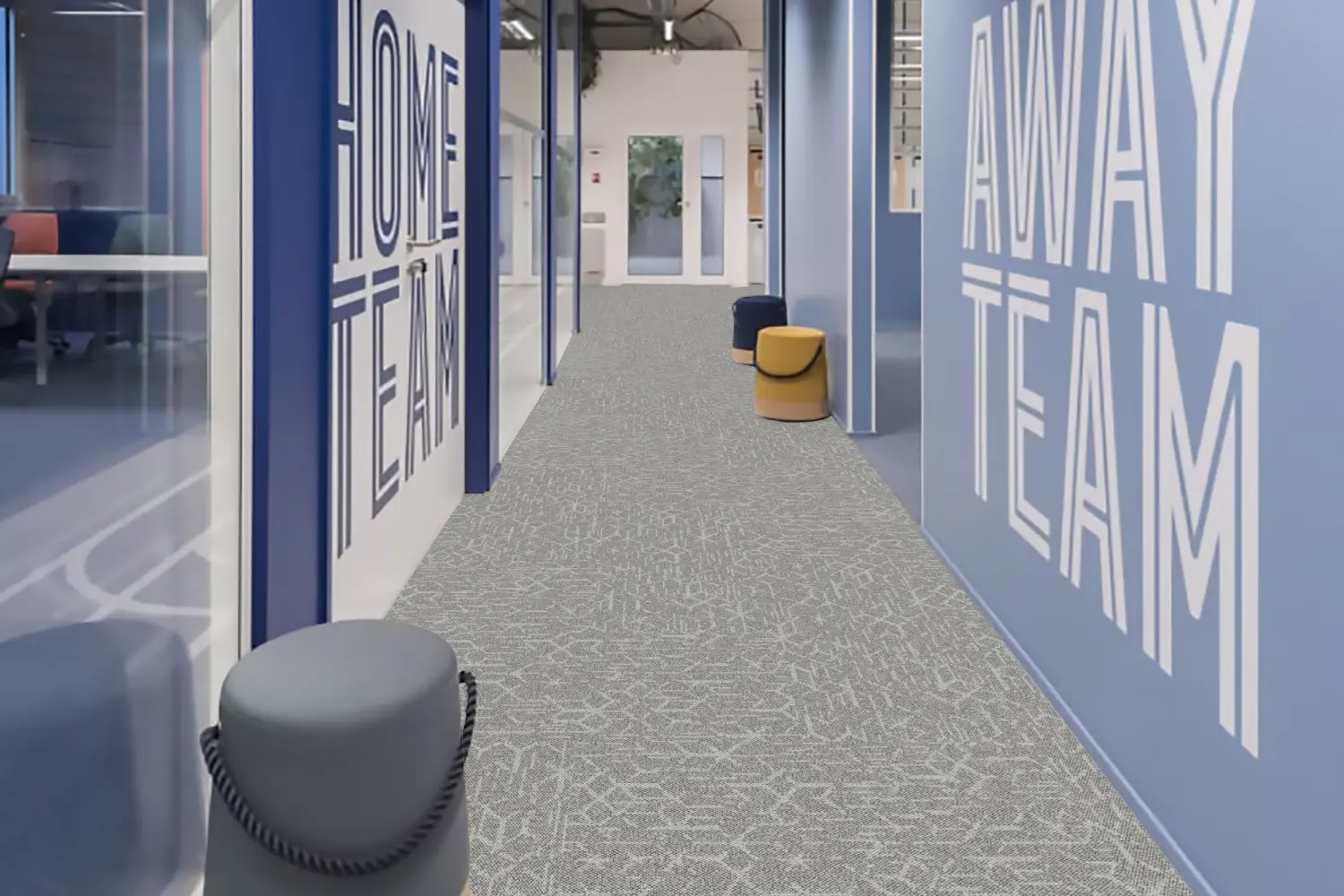 Aerial Carpet Tiles- Grey
